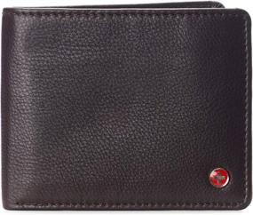 img 4 attached to 🔍 Optimized Search: Men's Wallets, Card Cases & Money Organizers from Alpine Swiss Passcase Leather Collection