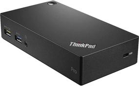 img 1 attached to 🔌 Lenovo ThinkPad USB 3.0 Pro Dock (40A70045US) – 45W AC Adapter & Power Cord Included: No Laptop or Tablet Charging