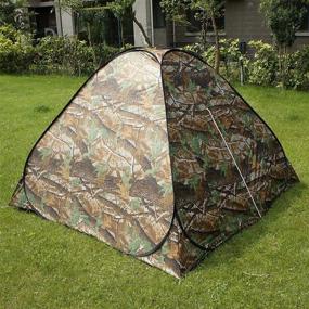 img 2 attached to BZTANG Explorer Outdoors 3-4 Persons Pop up Tent for Camping and Hiking in Camouflage - Easy Setup and Instant Assembly