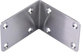 img 3 attached to Hyever Stainless Bracket Fastener 70Mm×70Mm×48Mm×2Mm