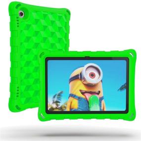 img 4 attached to OQDDQO 8in Tablet Case: 2020 All-New Shockproof Non-Slip Lightweight Cover (Green), Compatible with 8in Tablets