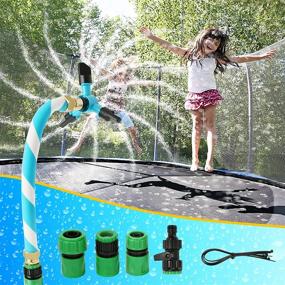 img 4 attached to TKAIE Trampoline Sprinkler Automatic Accessories