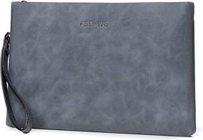 img 4 attached to 👜 FSD WG Clutch Handbag Inches Wallet: Organize Your Essentials with Effortless Style