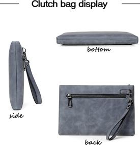 img 2 attached to 👜 FSD WG Clutch Handbag Inches Wallet: Organize Your Essentials with Effortless Style