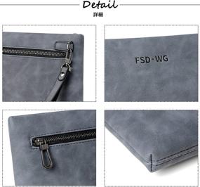 img 1 attached to 👜 FSD WG Clutch Handbag Inches Wallet: Organize Your Essentials with Effortless Style