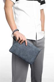 img 3 attached to 👜 FSD WG Clutch Handbag Inches Wallet: Organize Your Essentials with Effortless Style