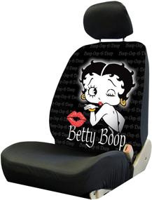 img 1 attached to Enhance Your Car Seats with the Timeless Style of Plasticolor 008658R01 'Betty Boop' Seat Cover