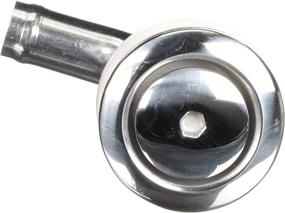 img 2 attached to 🔒 Attwood Upgraded 316 Stainless Steel Alloy Flush-Mount Fuel Vent
