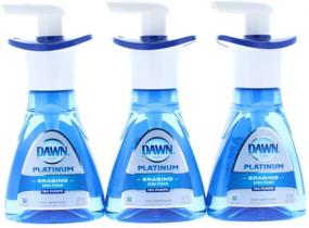 img 3 attached to 3-Pack Dawn Ultra Platinum Foam Dishwashing Soap, Fresh Rapids Scent, 10.1 Fl Oz per Bottle, 190 Pumps each (Total 30.3 Fl Oz, 570 Pumps)