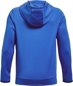 img 1 attached to 👕 Under Armour Fleece Hoodie Black - Stylish Boys' Fashion Hoodie and Sweatshirt