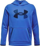 👕 under armour fleece hoodie black - stylish boys' fashion hoodie and sweatshirt logo