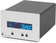 pro-ject dac box ds (серебряный): высокопроизводительный цифро-аналоговый преобразователь для кристально чистой звуковой конвертации логотип