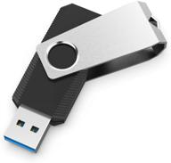 💾 juanwe 32gb usb 3.0 флэш-накопитель с быстрой скоростью до 100 мб/с, с поворотным дизайном, индикатором led - идеальный накопитель для пк/ноутбука/внешнего хранилища данных, флэшка, фото-флэш для фотографий/видео. логотип