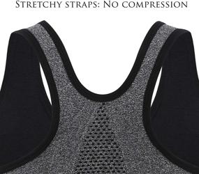 img 1 attached to 👙 INIBUD Women's Post-Surgery Wire-Free Removable Clothing, Lingerie, Sleepwear & Loungewear for Better Comfort and Style