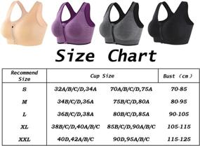 img 2 attached to 👙 INIBUD Women's Post-Surgery Wire-Free Removable Clothing, Lingerie, Sleepwear & Loungewear for Better Comfort and Style