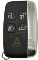 🔑 range rover keyless entry remote car key fob case - stylish black shell cover replacement logo