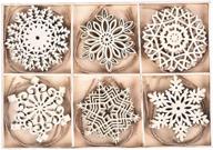 voiyio unifinished snowflakes embellishments decorations logo