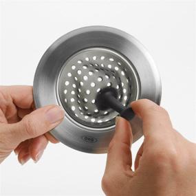 img 3 attached to OXO Good Grips Silicone Strainer Kitchen & Bath Fixtures