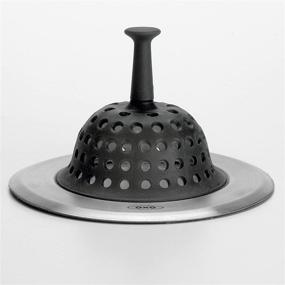 img 2 attached to OXO Good Grips Silicone Strainer Kitchen & Bath Fixtures