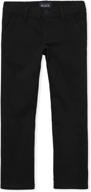 girls' uniform pants for children's place - apparel for girls' pants & capris logo