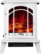 flame usa portable freestanding fireplace logo