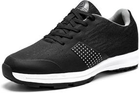 img 4 attached to 🏌️ Thestron Men’s Golf Shoes - Walking Sneakers for Training and Sports Golf