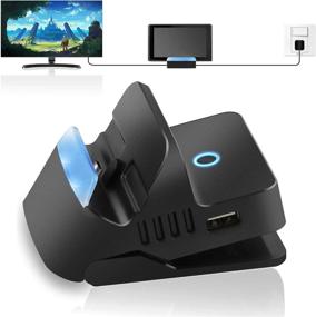 img 4 attached to Portable Switch Dock Compatible with HDMI Adapter and USB 3.0 for Switch, binbok Switch TV Charging Dock