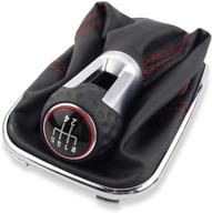 jetta 98 04 shift chrome leather logo