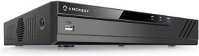 img 1 attached to Amcrest NV4116-HS Network Video Recorder (16CH 720P/1080P/3MP/4MP/5MP/6MP/8MP/4K) - Supports up to 16 x 8-Megapixel IP Cameras, up to 6TB HDD Capacity (HDD Not Included)