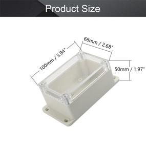 img 3 attached to Fielect Dustproof Electronic Transparent 100X68X50Mm