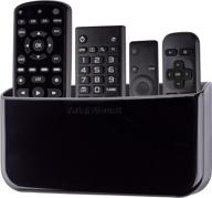 📱 totalmount hole-free remote holder - no more wall damage (black, 1 unit) - holds 3 or 4 remotes логотип