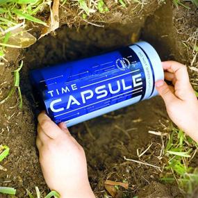 img 2 attached to 🎁 Kids' Future Self Keepsake: QPS Large Time Capsule - Waterproof & Airtight Underground Storage Container
