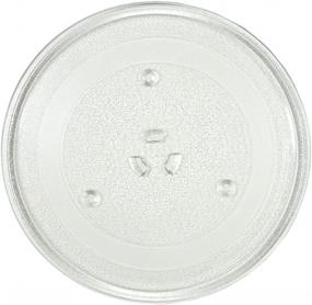 img 4 attached to 🍽️ 11.25-inch Microwave Glass Plate Replacement - Compatible with GE and Samsung Microwaves - Equivalent to G.E. WB49X10097