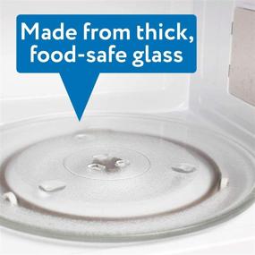 img 2 attached to 🍽️ 11.25-inch Microwave Glass Plate Replacement - Compatible with GE and Samsung Microwaves - Equivalent to G.E. WB49X10097