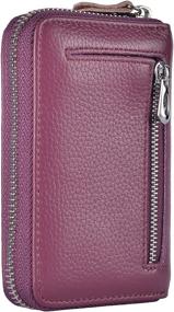 img 4 attached to Genuine Leather Men's Accessories - Yeeasy Credit Wallet