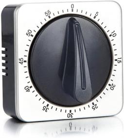 img 4 attached to ⏰ Timer Kitchen Timer 60 Minute Timing with 80dB Alarm Sound - Magnetic Countdown Timer for Home Cooking, Baking, Washing, Steaming - Manual Stainless Steel Face Mechanical Timer (No Batteries Required)