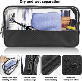 img 1 attached to Multifunction Waterproof Cosmetic Portable Dust Free