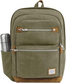 img 4 attached to 🔒 Secure your belongings with Travelon Anti-Theft Heritage Sage Backpack for Casual Daypacks