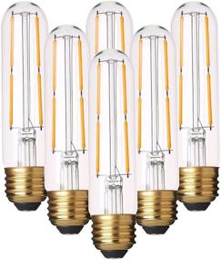 img 4 attached to 🏮 Vintage-Style Dimmable Filament Tubular Bulb - An Alternate Equivalent