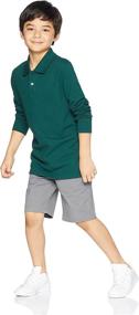 img 3 attached to Amazon Essentials Front Uniform Chino Boys' Clothing ~ Shorts