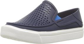 img 4 attached to 👦 Crocs Kids' CitiLane Roka Slip-On Sneaker - The Perfect Blend of Comfort and Style