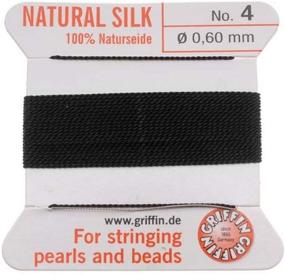 img 1 attached to Griffin Silk Beading Needle Black Beading & Jewelry Making