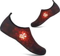 👣 anluke water shoes: barefoot aqua yoga socks for women and men – quick-dry beach swim surf shoes logo