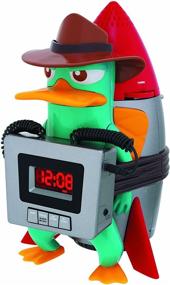 img 1 attached to 🕗 Disney PF300ACR Phineas/Ferb Kids Wake Up Buzzer Alarm Clock: AM/FM Radio & LCD Display with Back-light