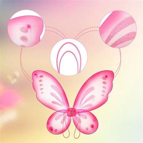 img 2 attached to 🦋 Halloween Butterfly Costume Birthday Accessory