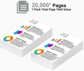 img 3 attached to 🖨️ Do it Wiser Ultra High Yield Printer Toner Cartridge Replacement for Lexmark 50F1U00 501U MS610dn MS610 MS510 MS510dn MS610de MS610dtn MS610dte (20,000 Pages)