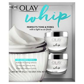 img 4 attached to 💦 Olay Whip Face Moisturizer 2-Pack – Lightweight, 1.7 oz. Formula for Effective Skin Hydration