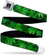 buckle down seatbelt marijuana stacked3 wide 24 38 logo