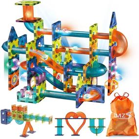 img 4 attached to Magnetic Building ZMZS Luminous Toddlers: Spark Creativity and Discovery