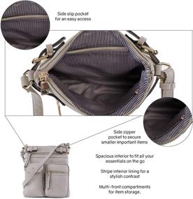 img 1 attached to SG SUGU Lightweight Medium Crossbody Women's Handbags & Wallets and Crossbody Bags